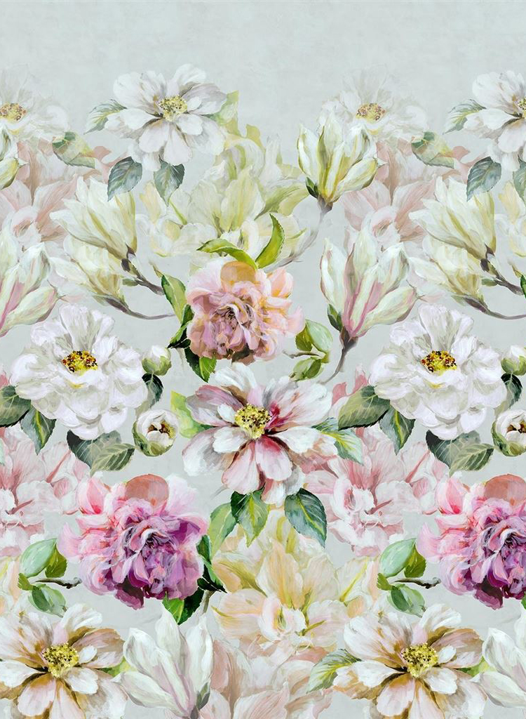 Wandbild Jardin Botanique - Peony