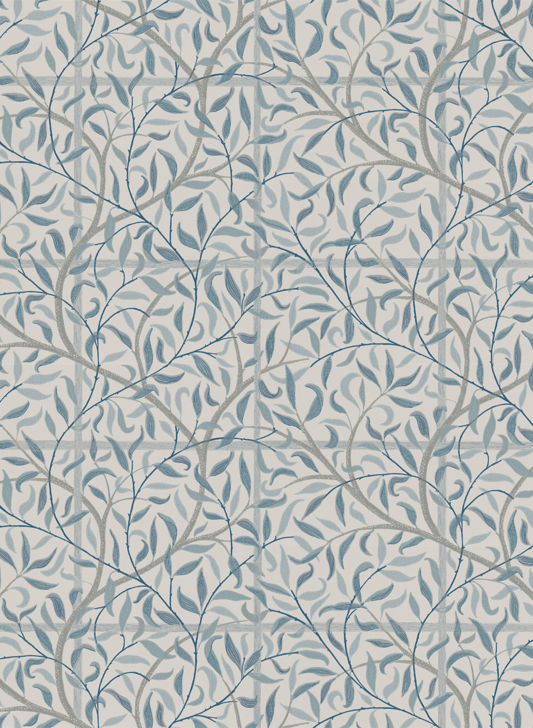 Wandbild Emmie - Misty Blue