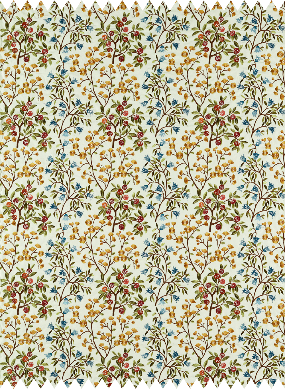 Stoff Foraging Embroidery