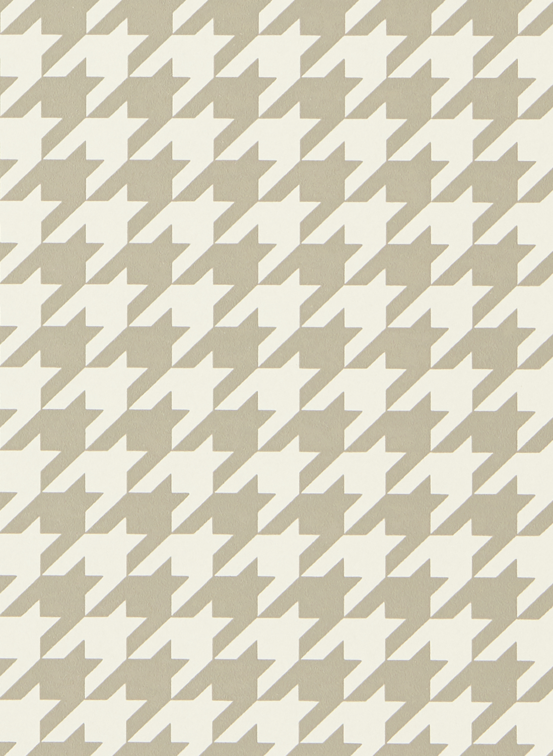 Tapete Houndstooth - Taupe/ Soft Focus