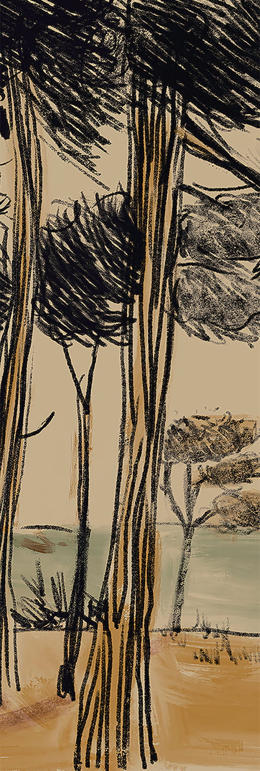 Wandbild Hors Saison - Panel 6