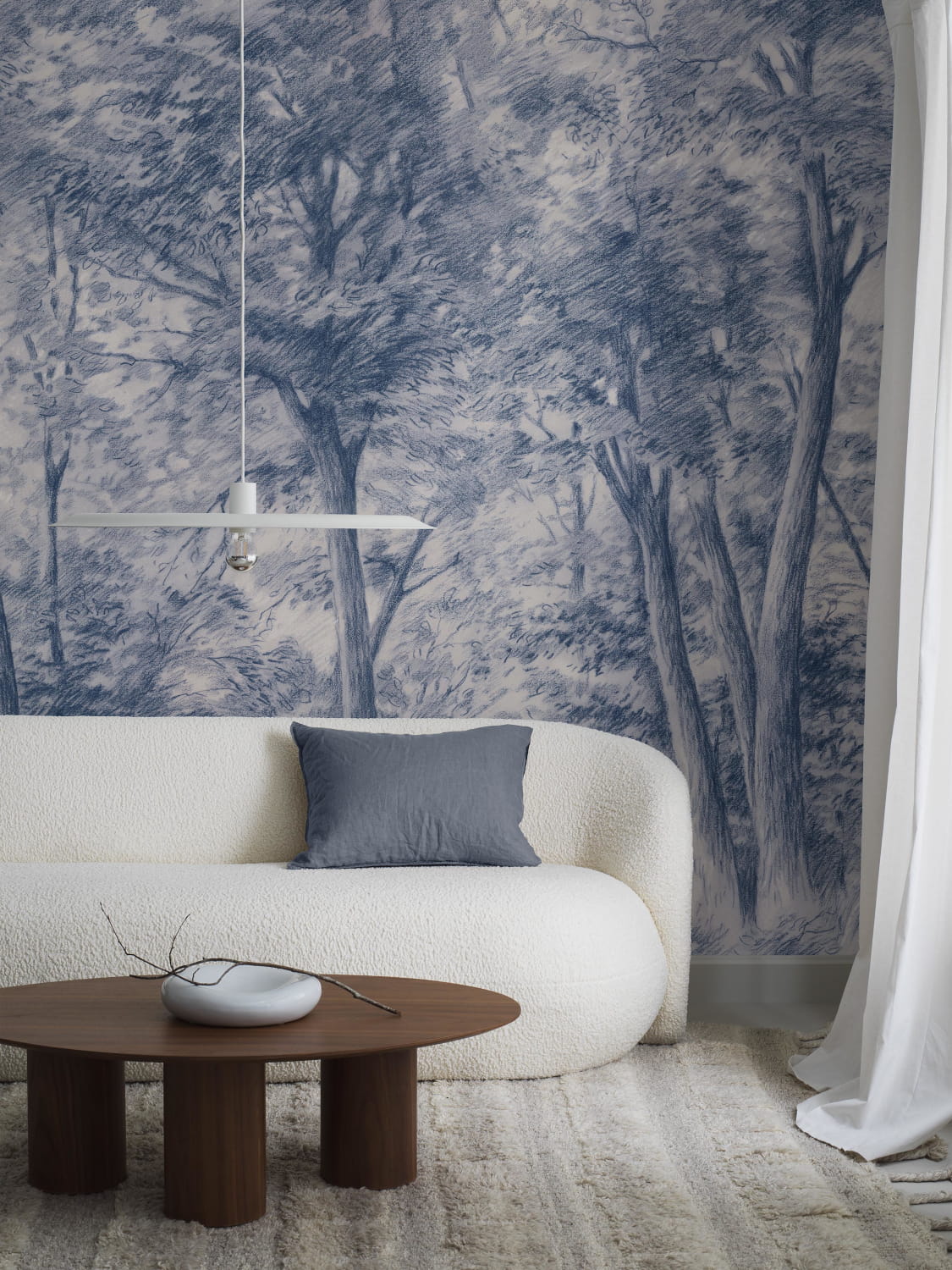 Wandbild Sketch of Trees - 9633W