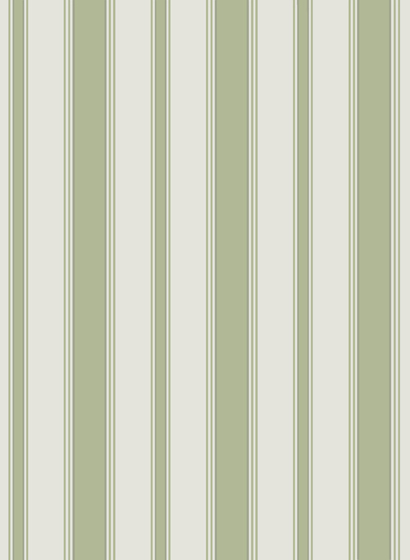 Tapete Cambridge Stripe - Leaf Green