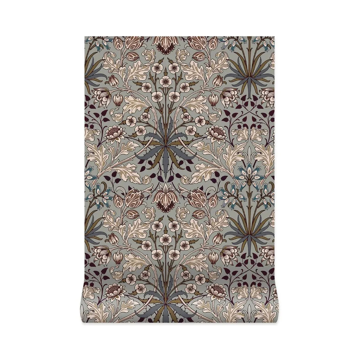 Wallpaper Hyacinth - Dove Grey