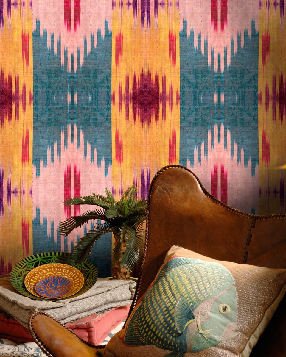 Tapete Patola - Red/ Blue/ Yellow/ Pink