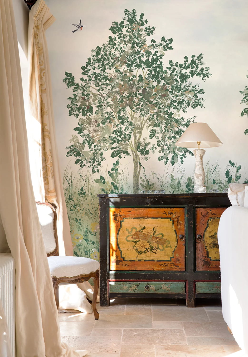 Wandbild Fresco - Vert Panel A
