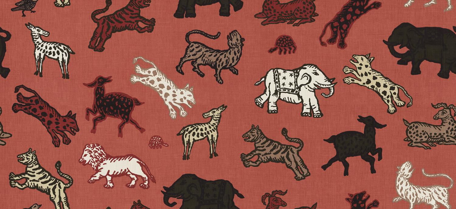 Wandbild Leonard - Red