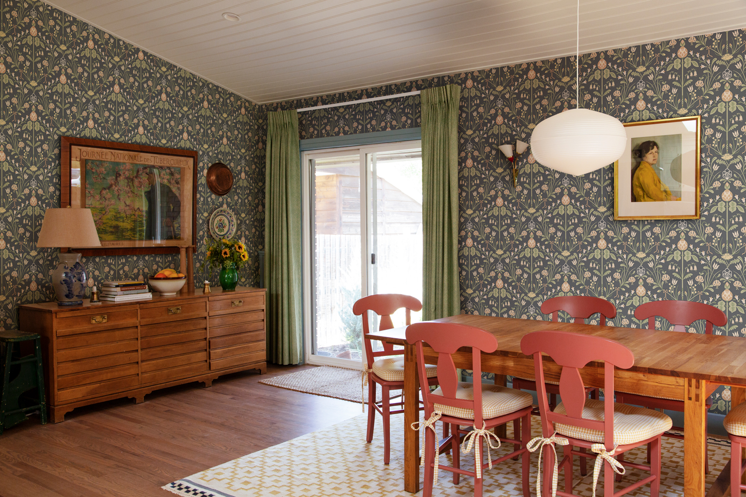 Tapete Till Carl - Indigo