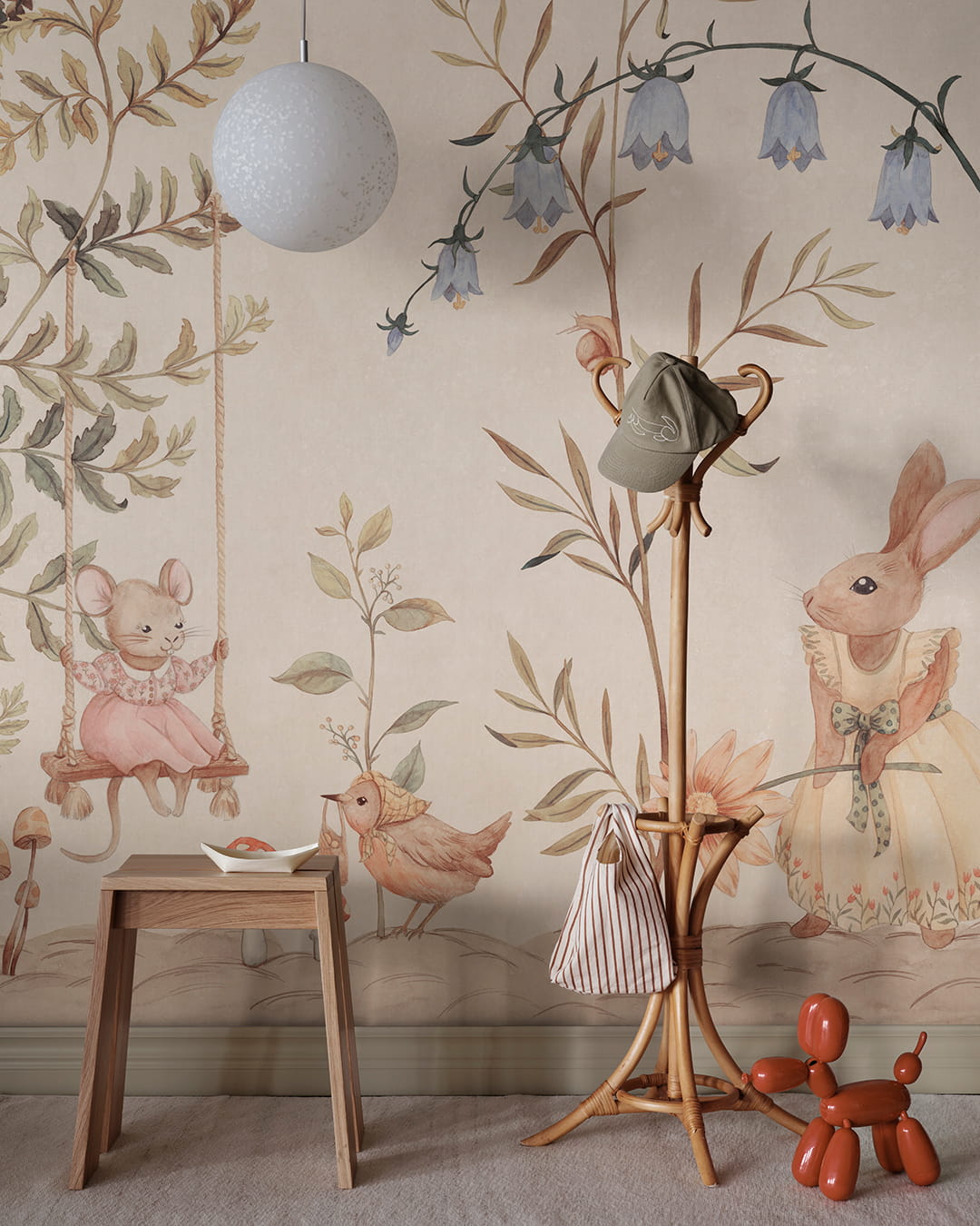 Wandbild Vilhelmina - Beige