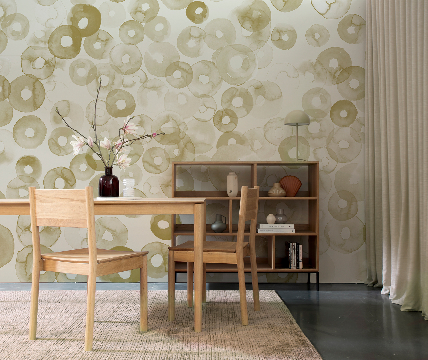 Wandbild Cellular Patterns - Silvester