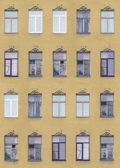 Tapete Window Row - R15872