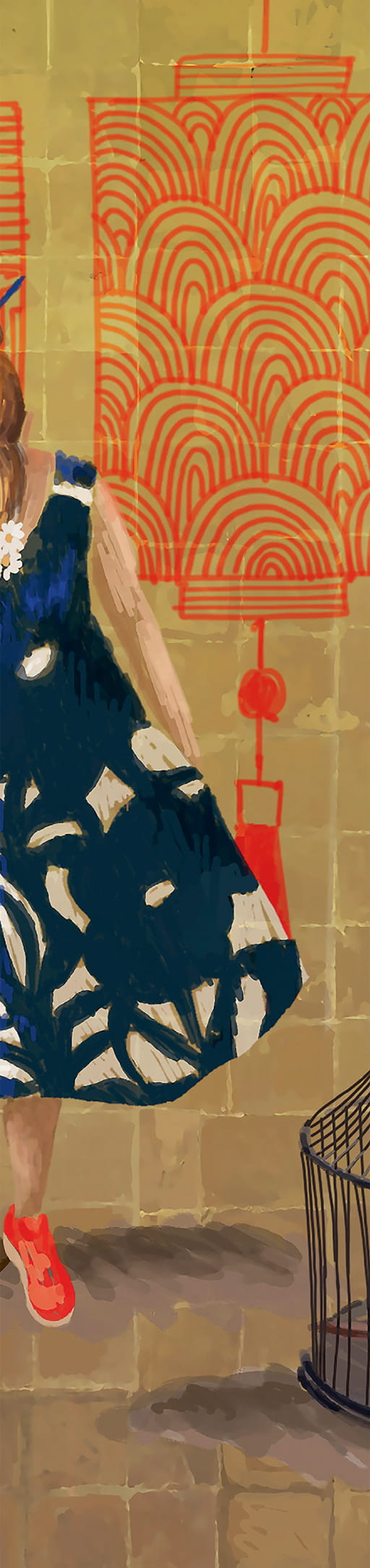 Wandbild Un Conte Fantastique - Panel 12