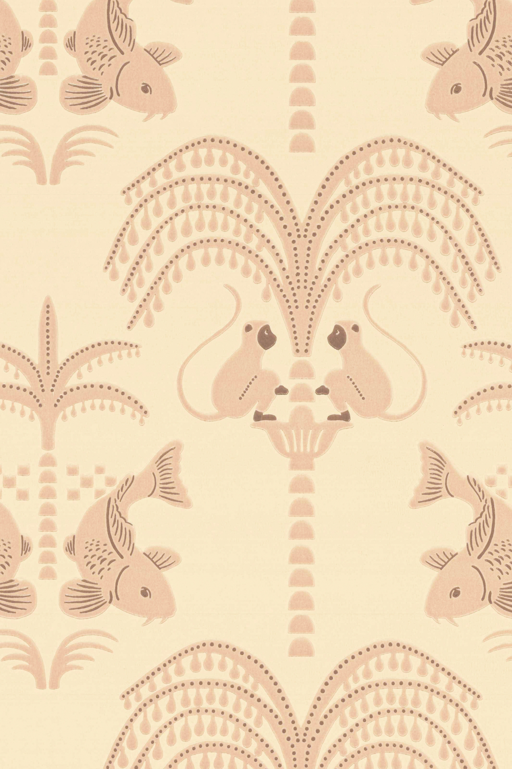 Tapete Sunset Gold - Shell Beige Pink