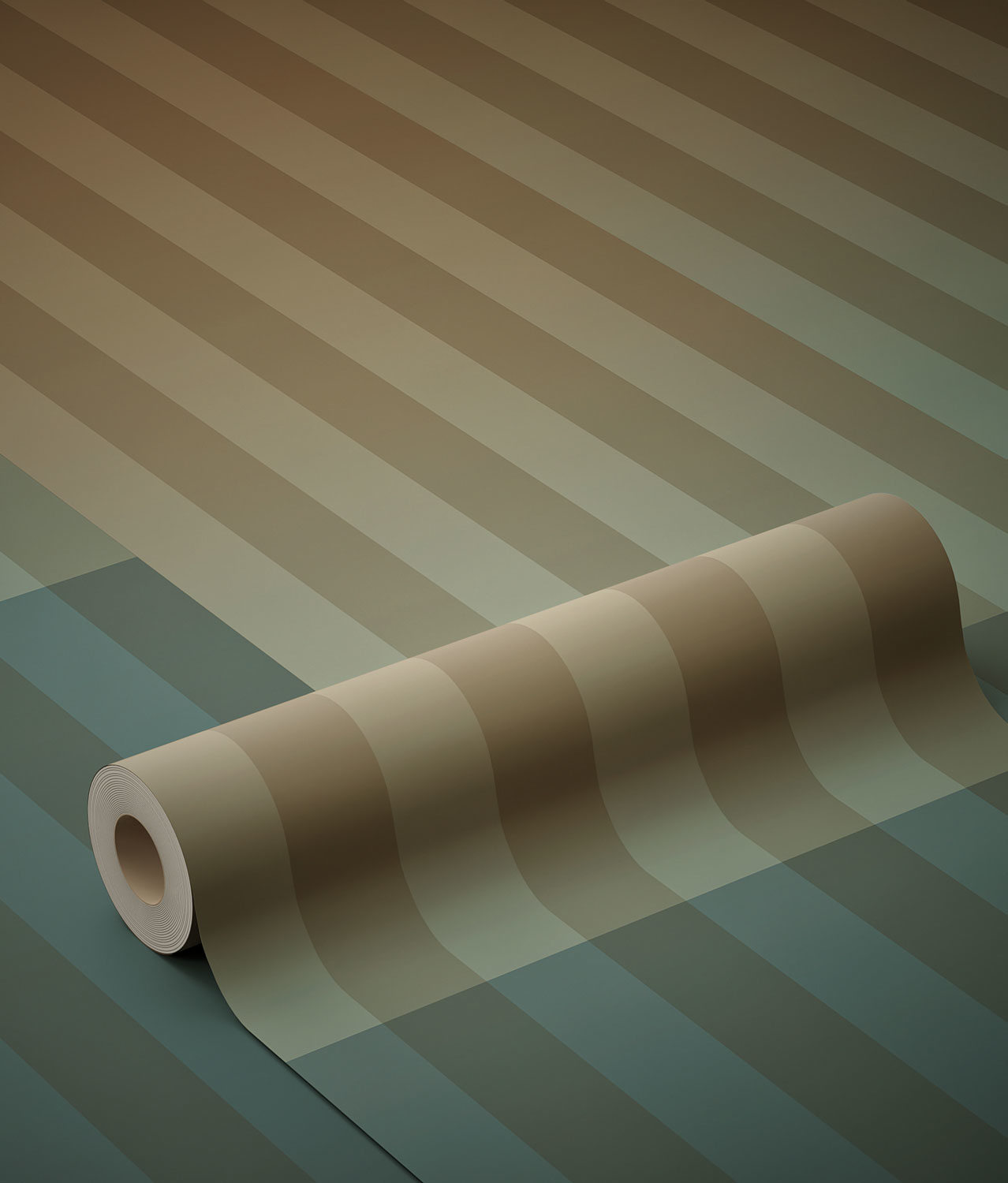Tapete Gradient Stripes 2 Uyterlinde - FU-017