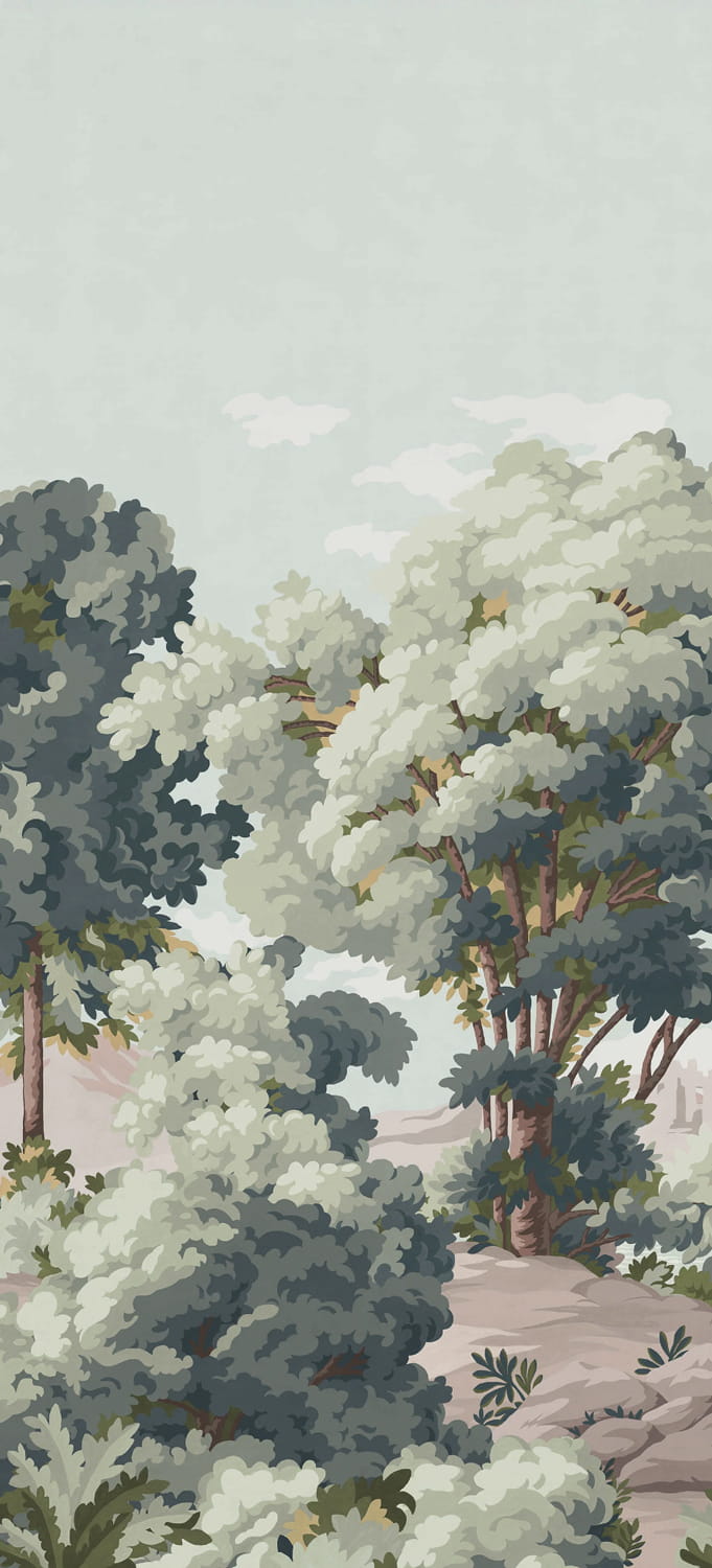 Wallpaper Vallée des Peintres - Original Panel A