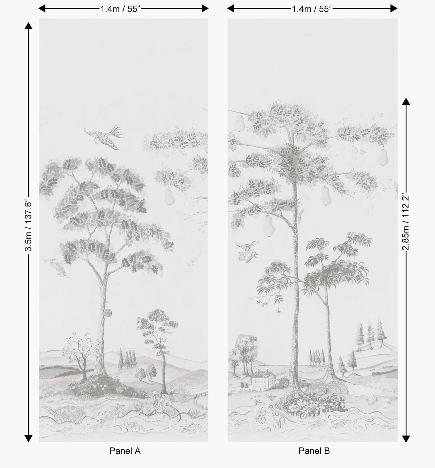 Wandbild Mythical Land - Peat