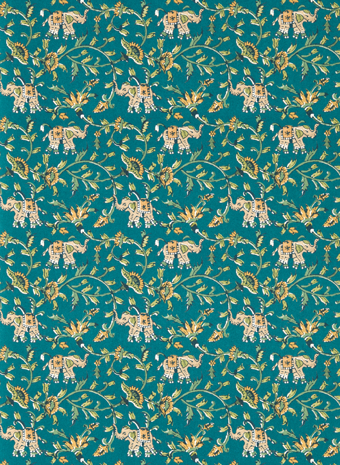 Tapete Hathi - Teal