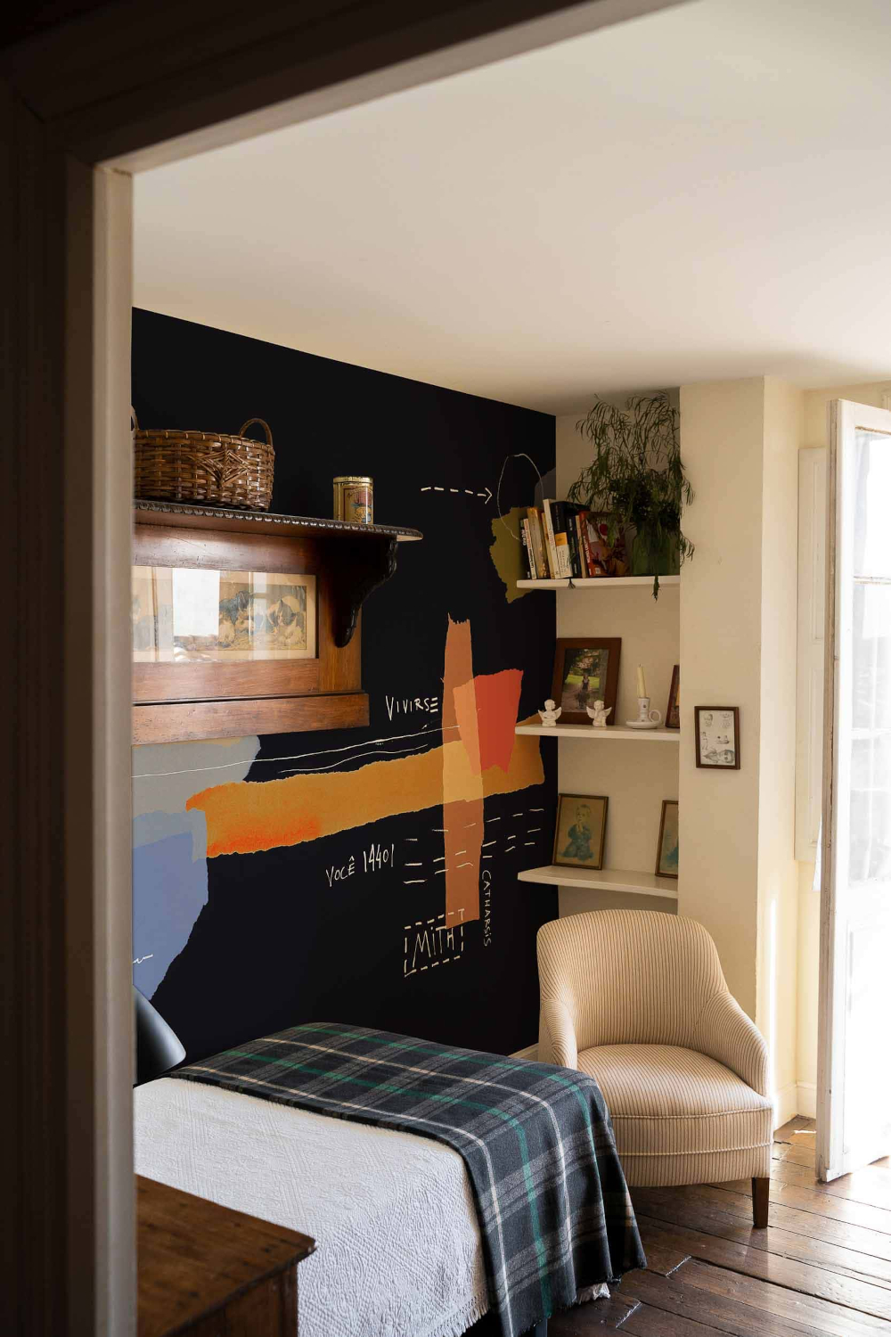 Mural Lettering - Black