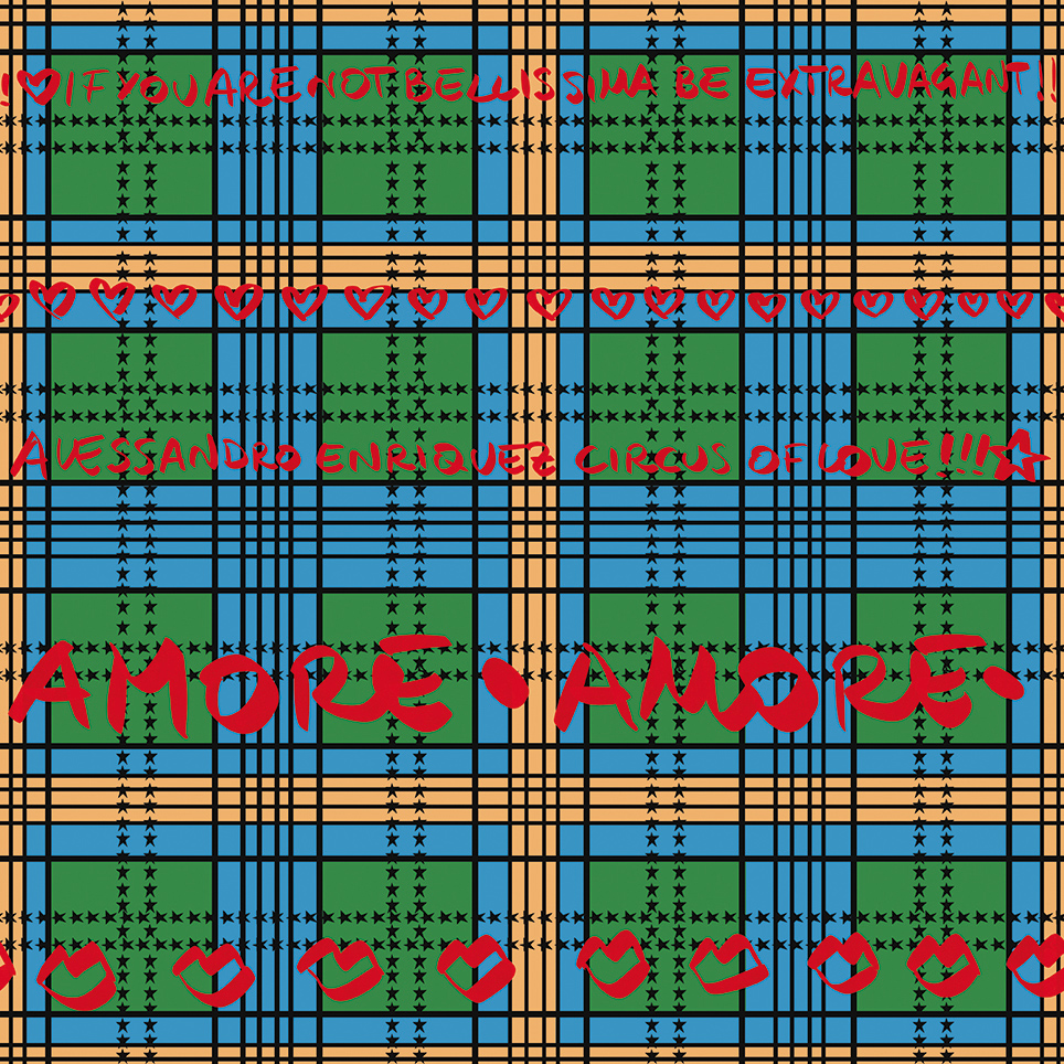 Tapete Amore Check - 25513