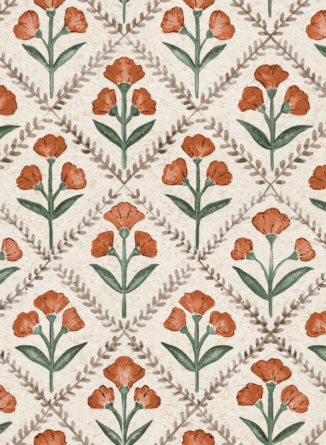 Tapete Poppy - Clay