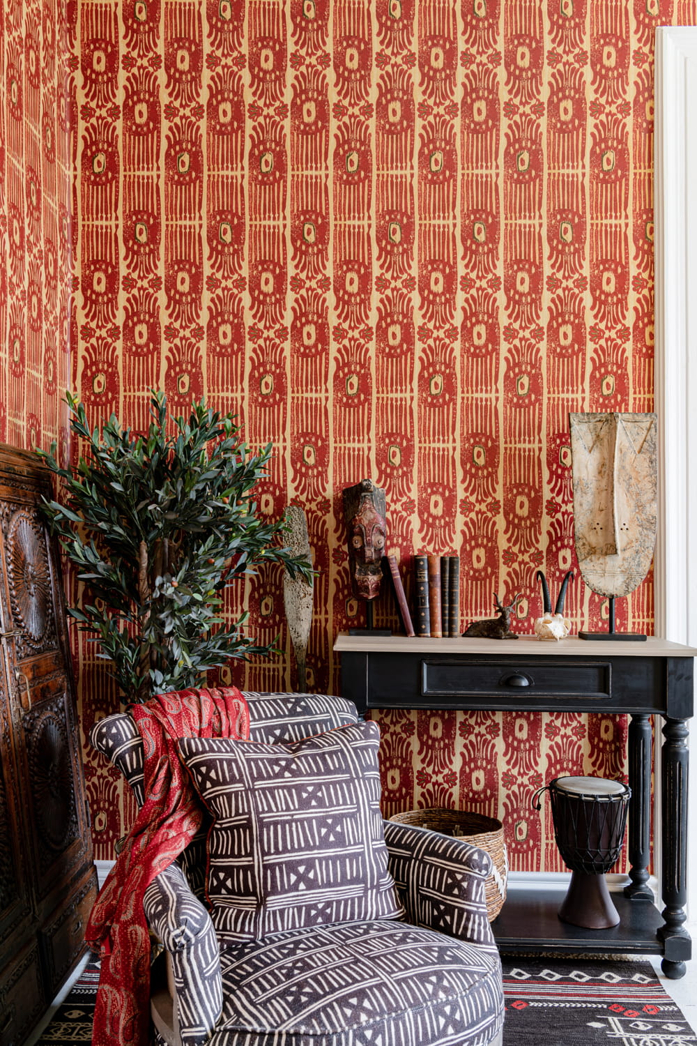 Tapete Tribal Ikat - WP30114
