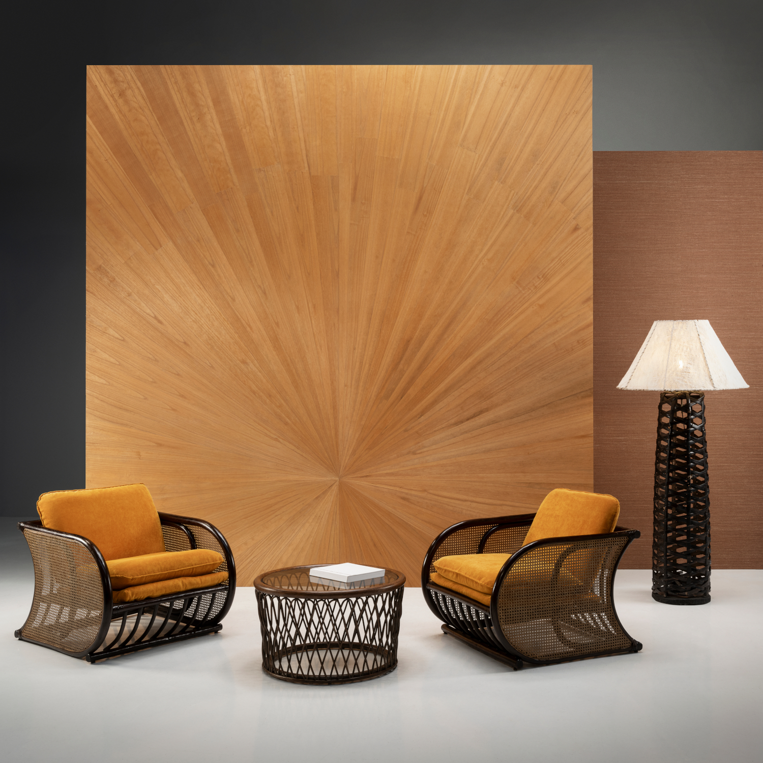Wandbild Sunburst - Desert Sun