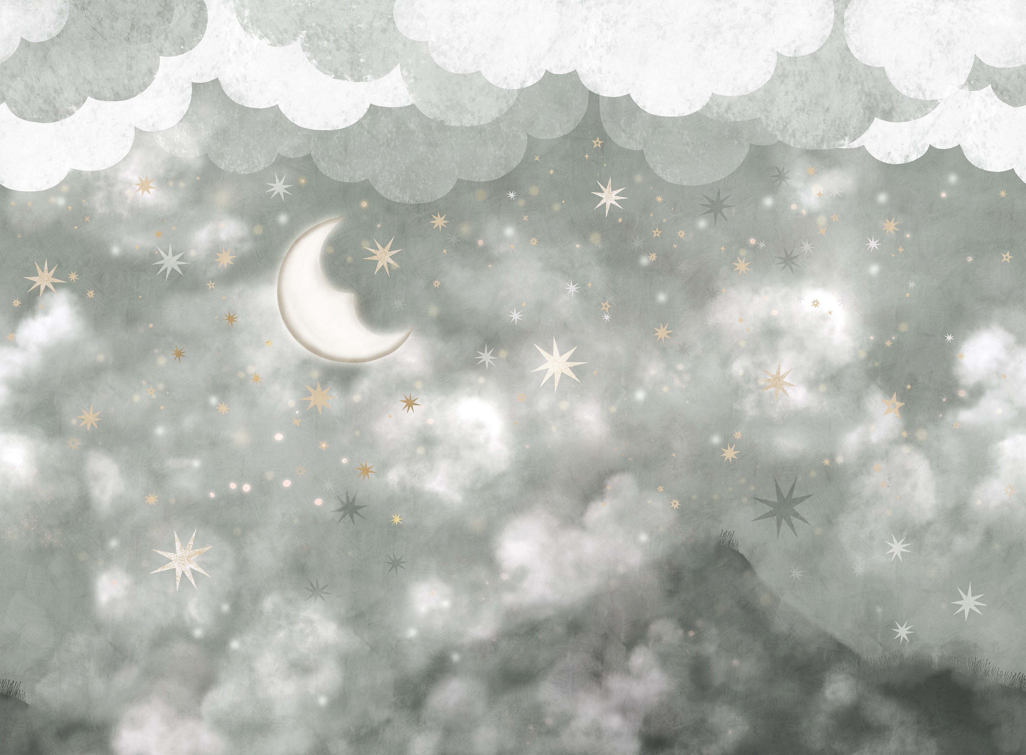 Mural Stars in the Sky - 9448W