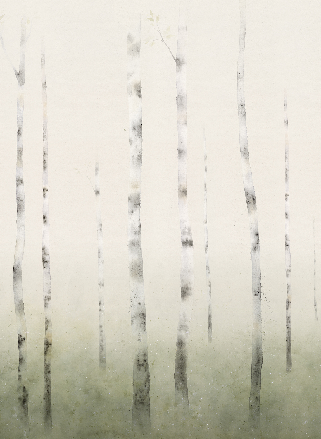 Wandbild Sundborn - Spring Green