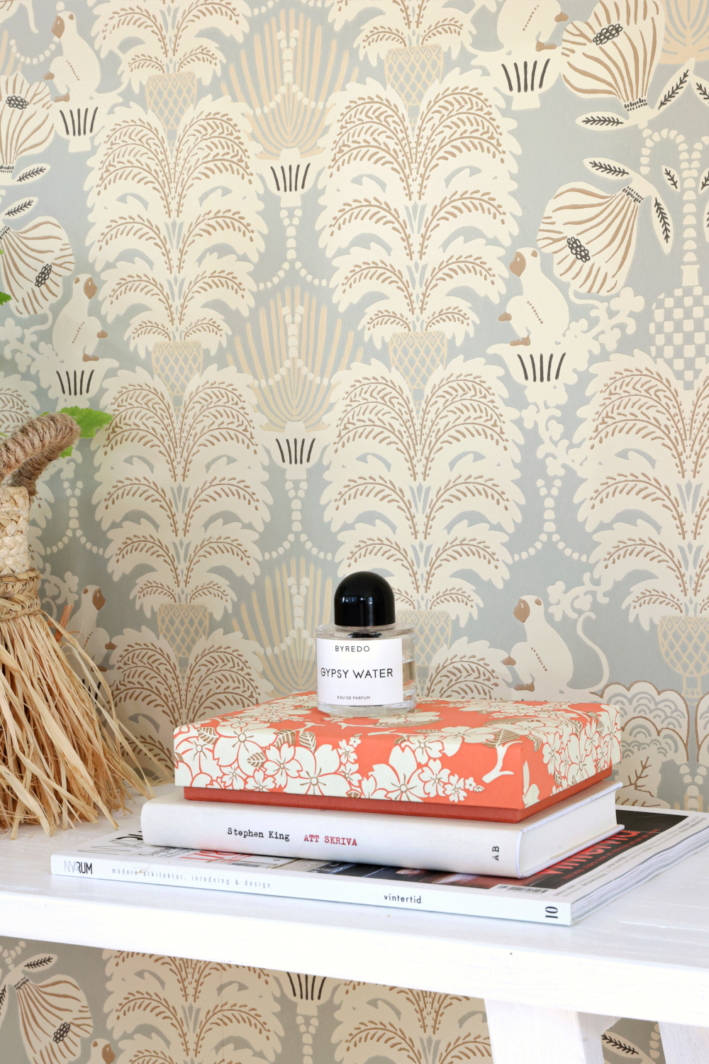 Tapete Hello Monkey - Pale Sage Green