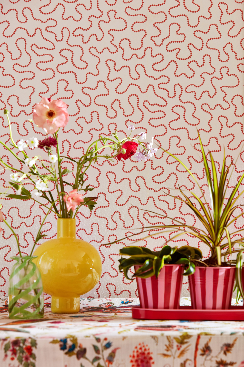 Tapete Wiggle - Carnelian/ Rose Quartz