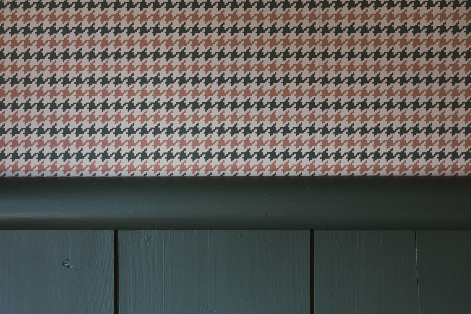 Tapete Houndstooth - green