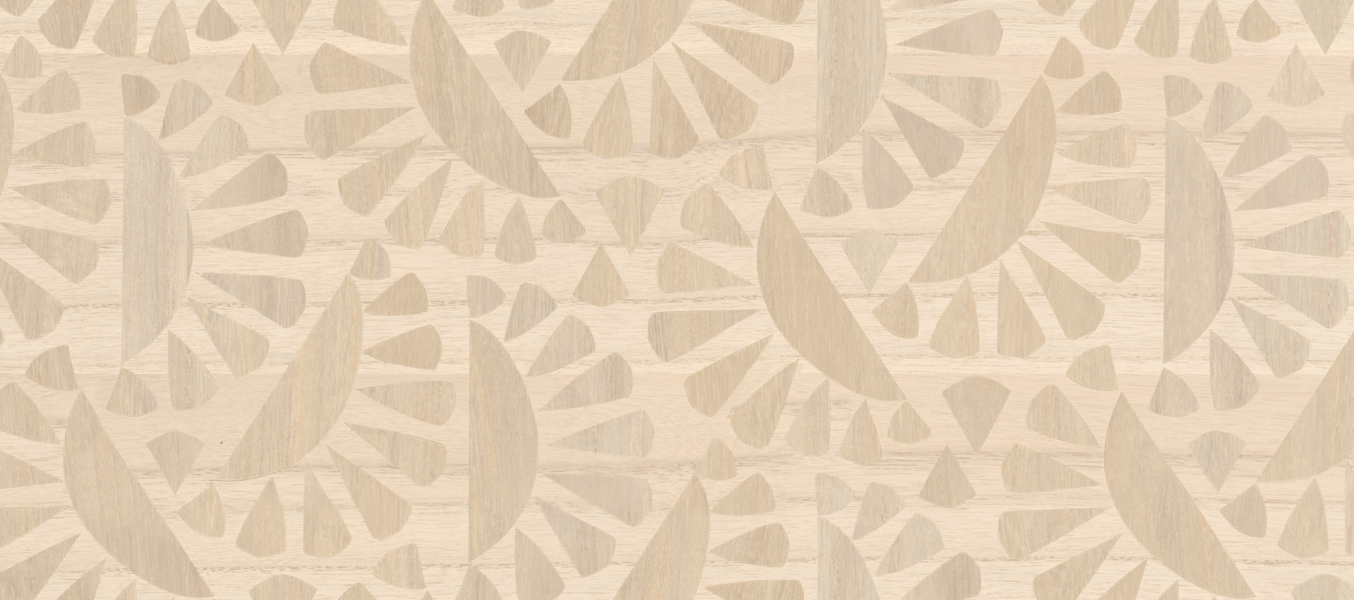 Tapete Woodblock Beetle Flora - Birch