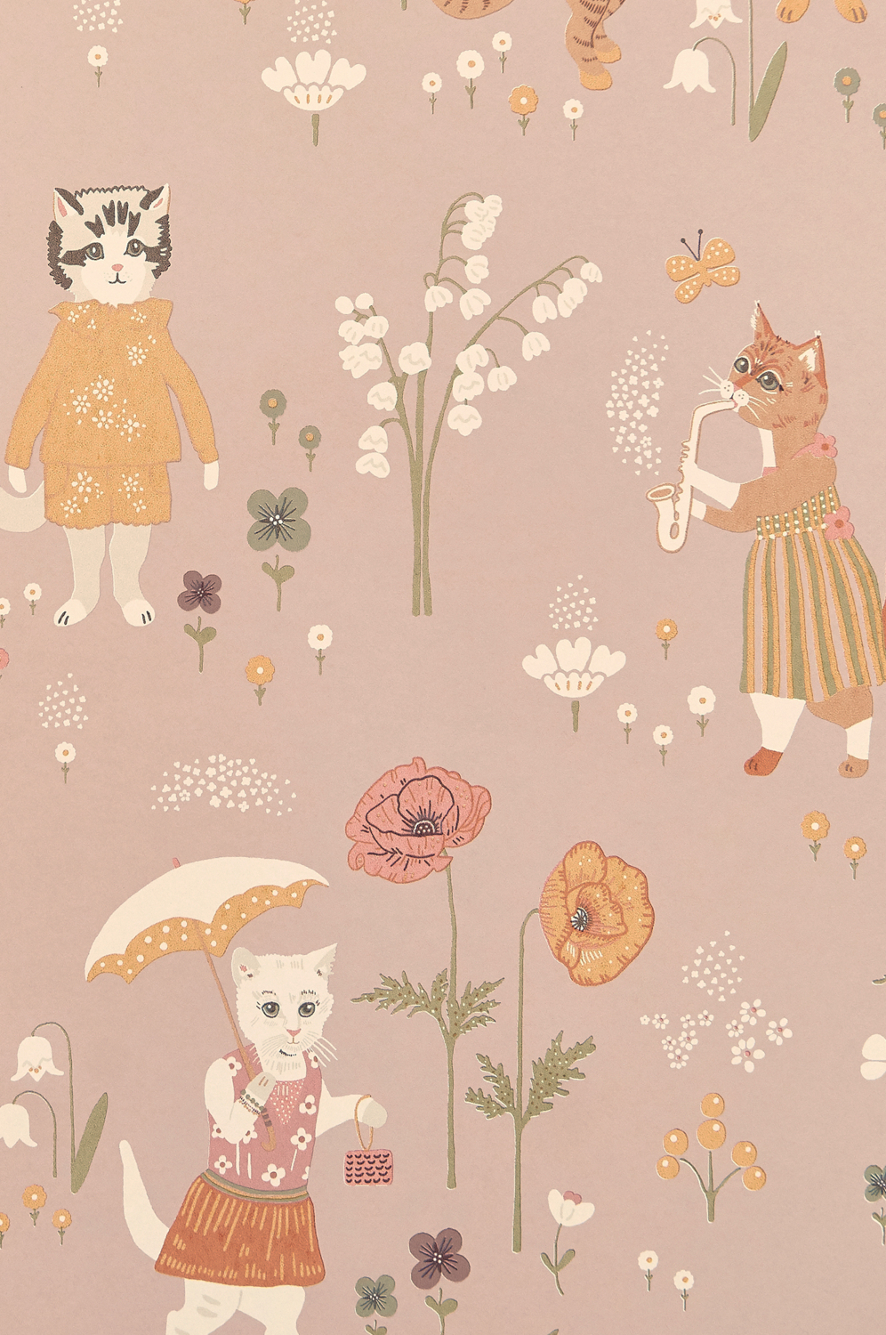 Tapete Catwalk - Dusty Lovely Lilac