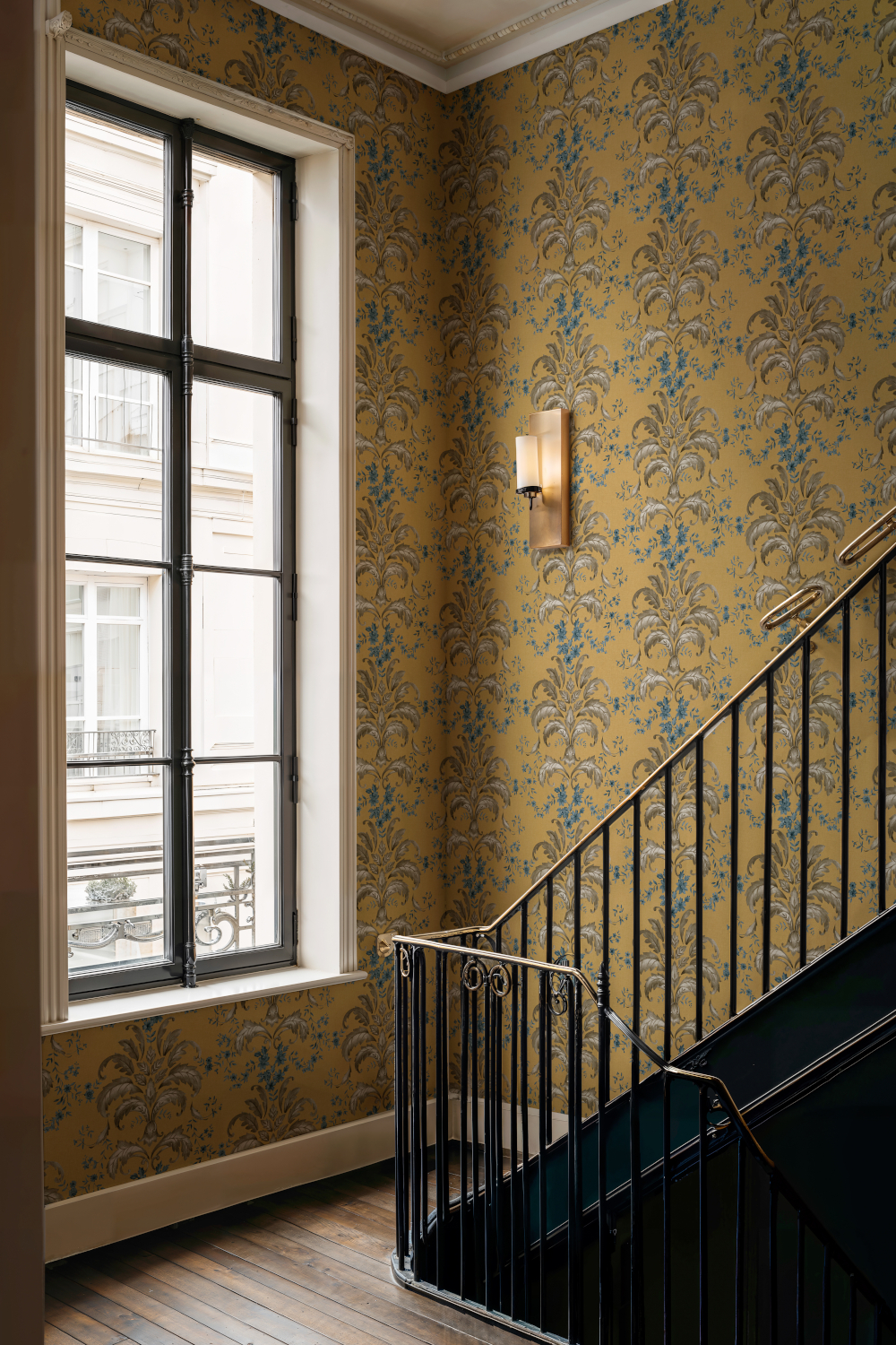 Tapete French Damask - Mustard