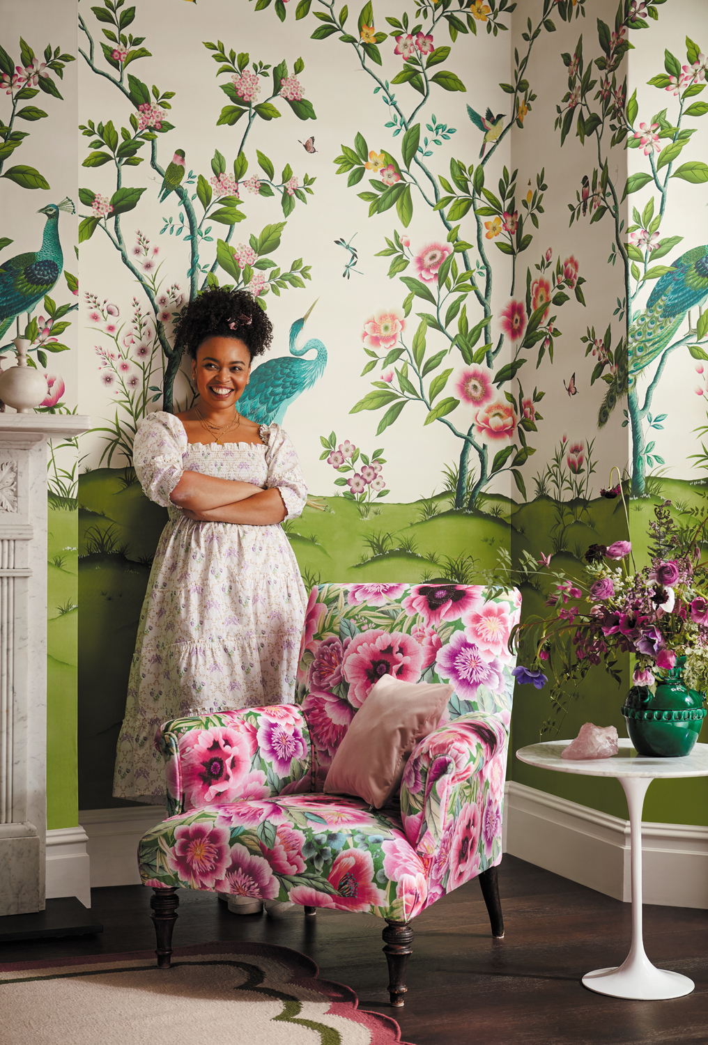 Wandbild Florence - Fig Blossom/ Apple/ Peony