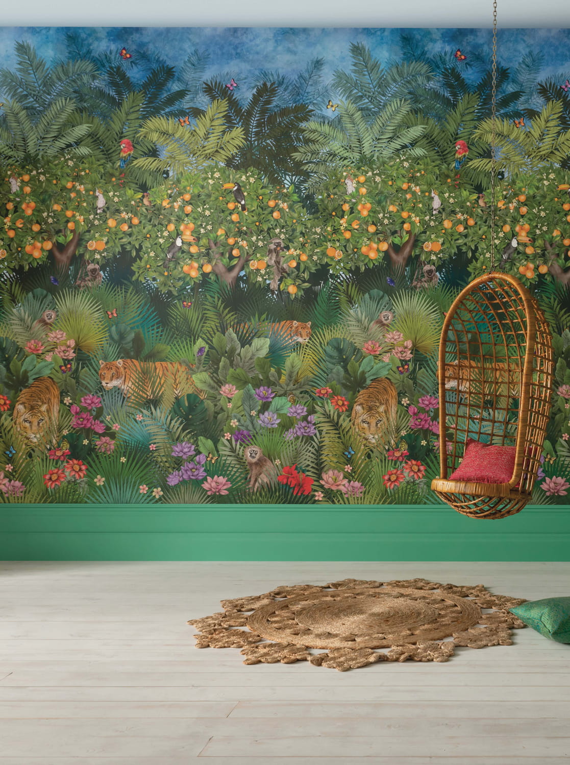Wandbild Tiger Grove