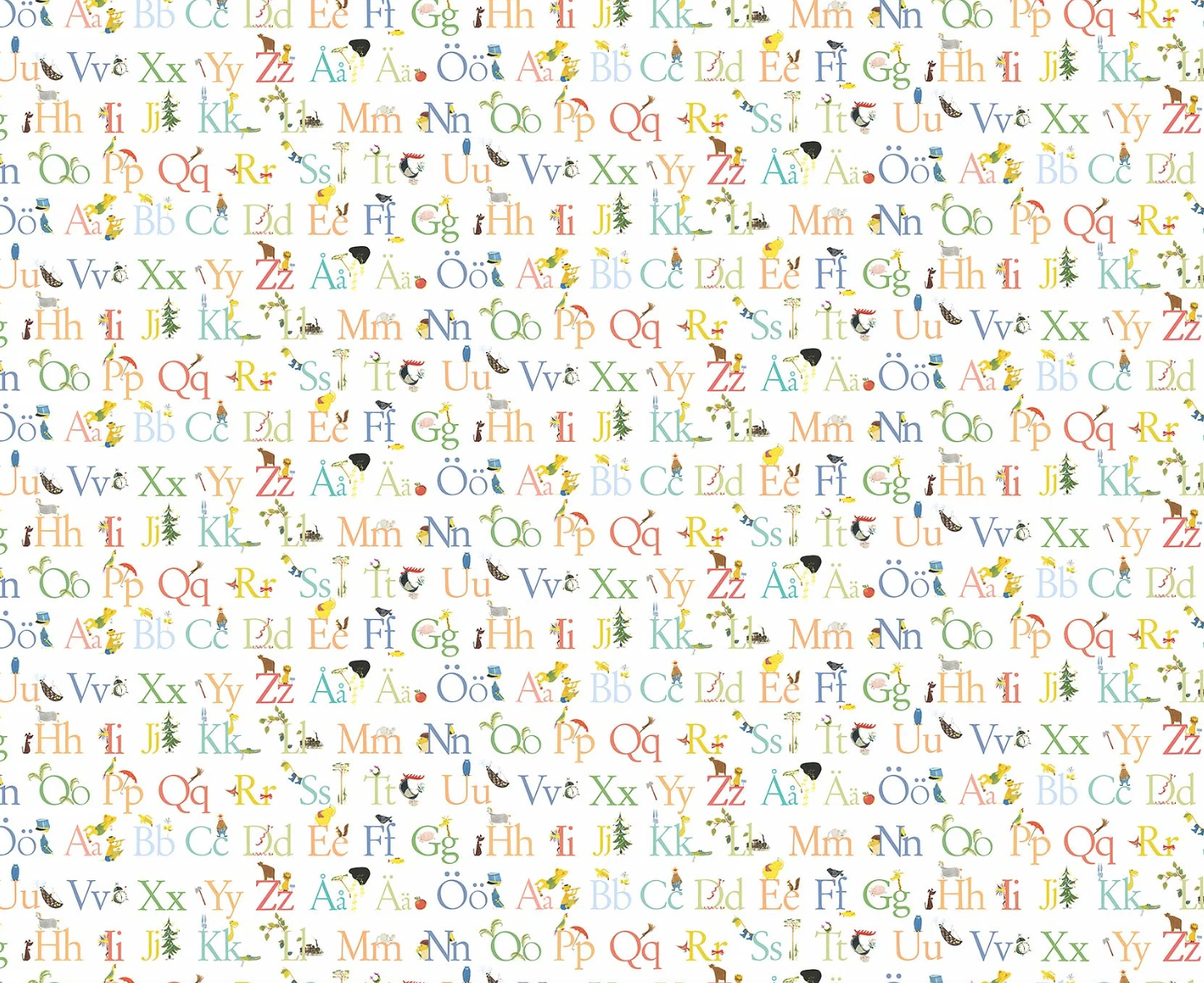 Mural Stig Lindberg ABC - 9810W