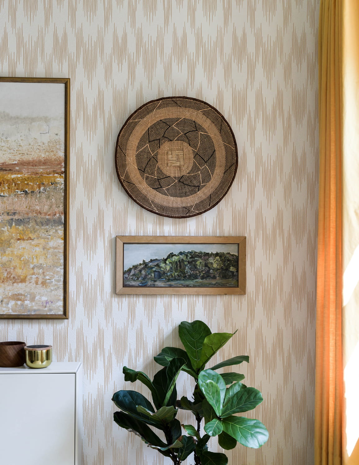 Tapete Ikat - Cinnamon