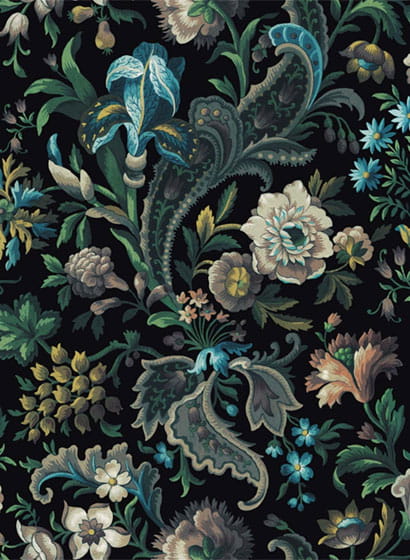 Papier peint Florika - Onyx
