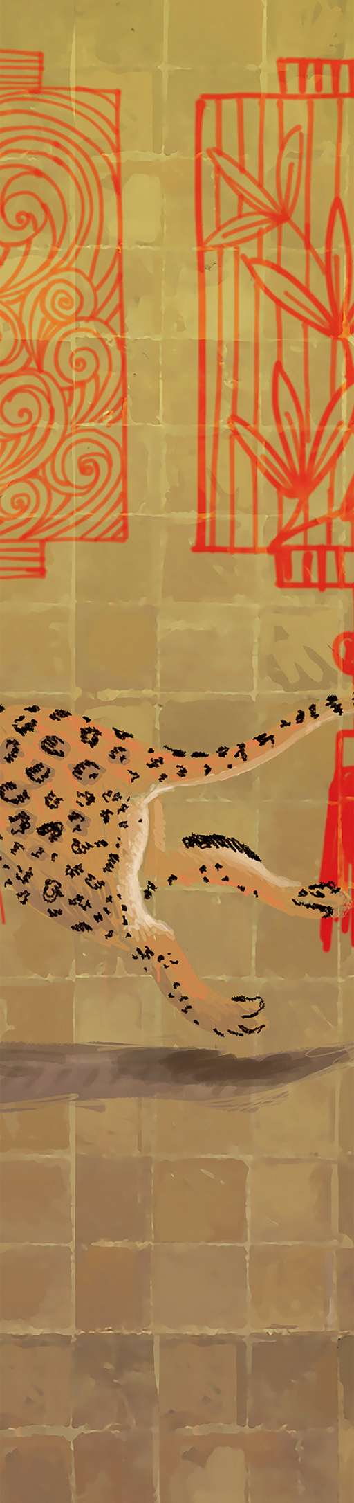 Wandbild Un Conte Fantastique - Panel 5