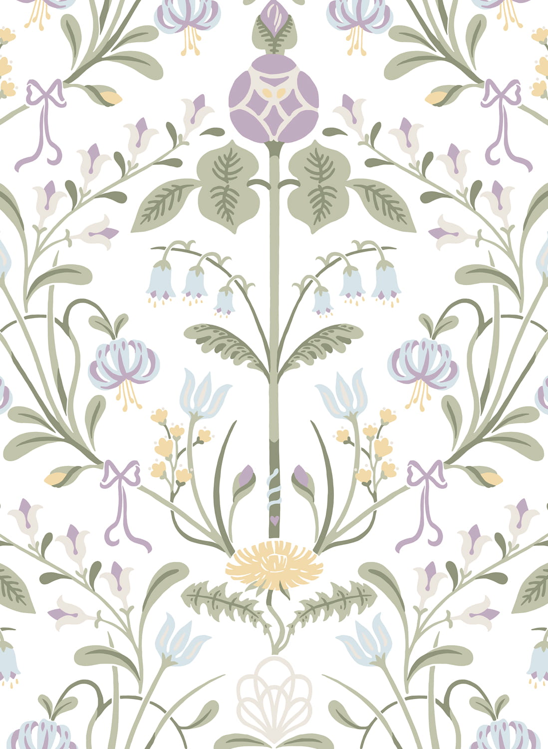 Tapete Till Carl - Lilac