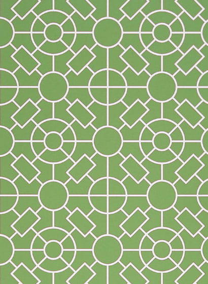Tapete Knot Garden - Garden Greene/ Ivory