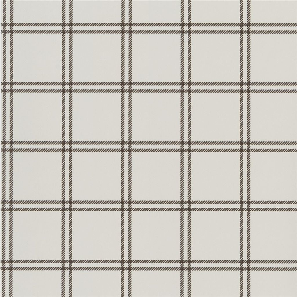 Tapete Shipley Windowpane - Chocolate