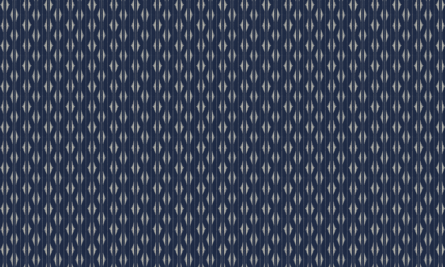Tapete Azilal Embroidery - Ultramarine