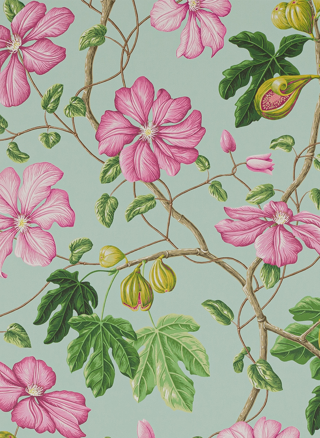 Tapete Castellane - Rose/ Aqua