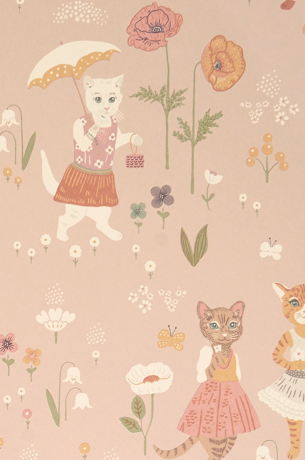 Tapete Catwalk - Dusty Sweet Pink