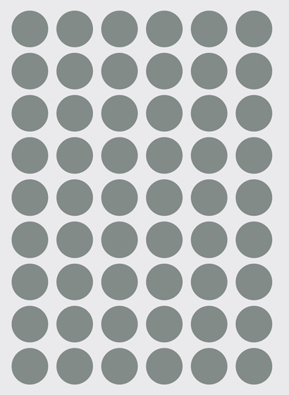 Wandsticker Mini Dots - Grau