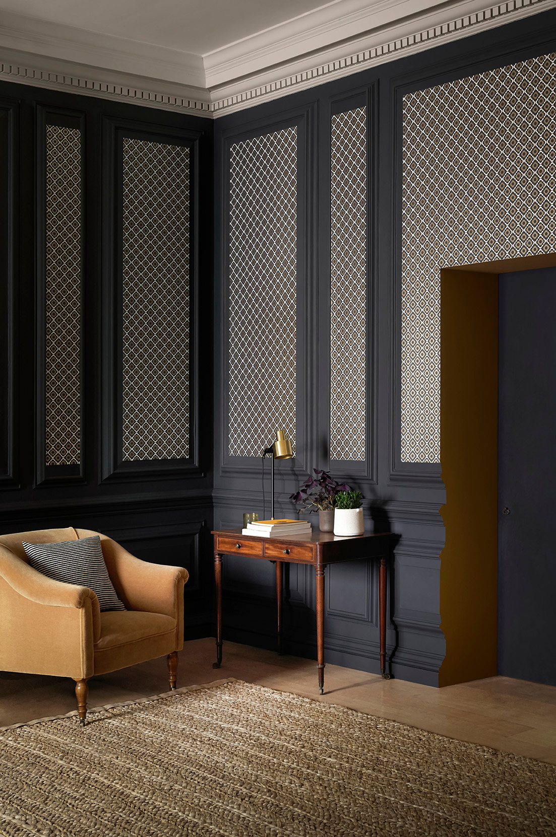 Tapete Quatrefoil - Barbican