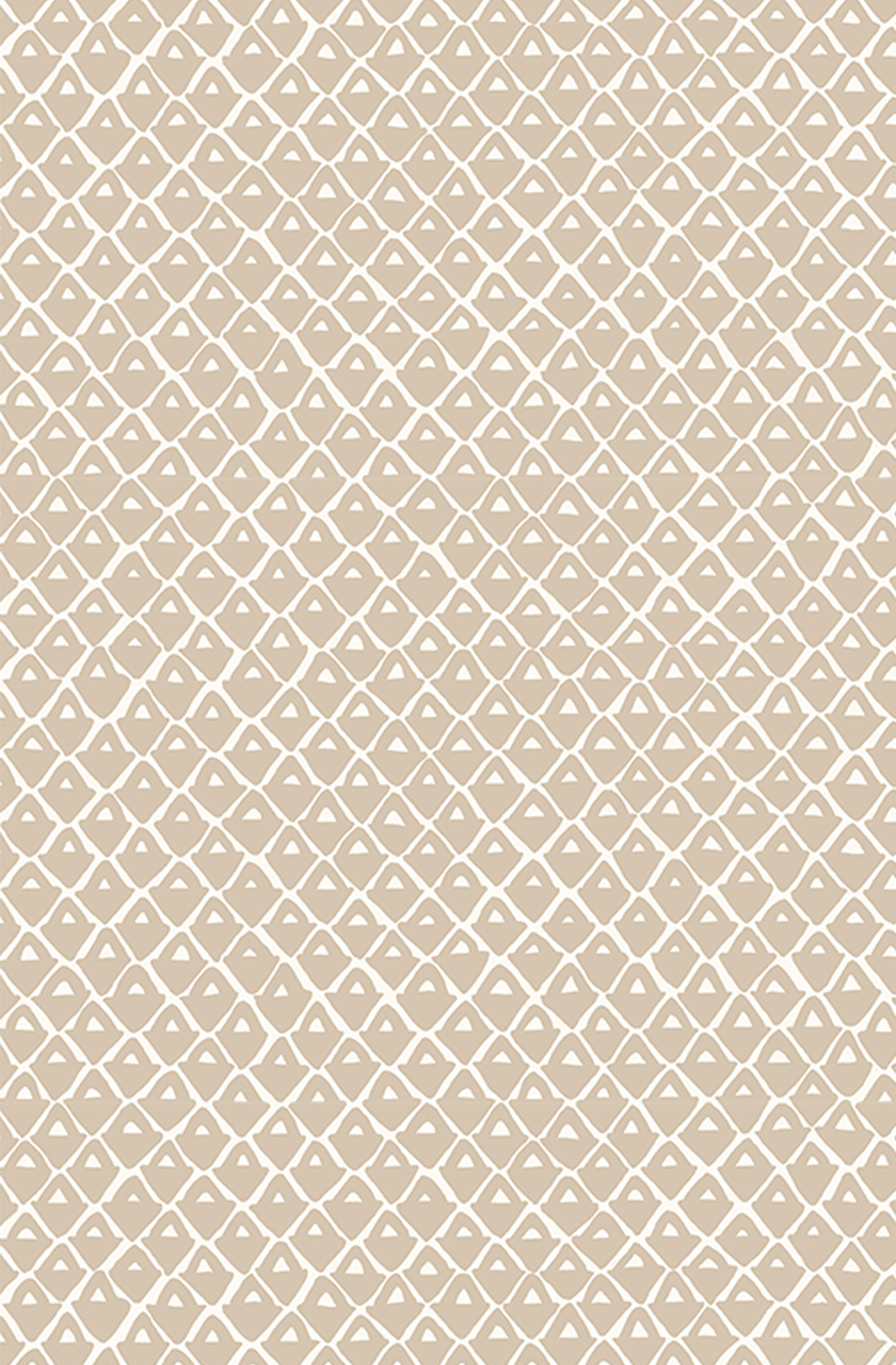 Tapete Pineapple Squares - Stepping Stone/ Hilles White