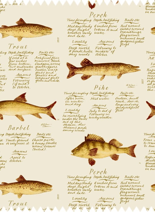 Fabric European Fish